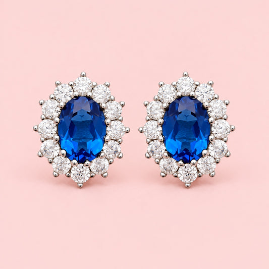 Pendientes rosetón