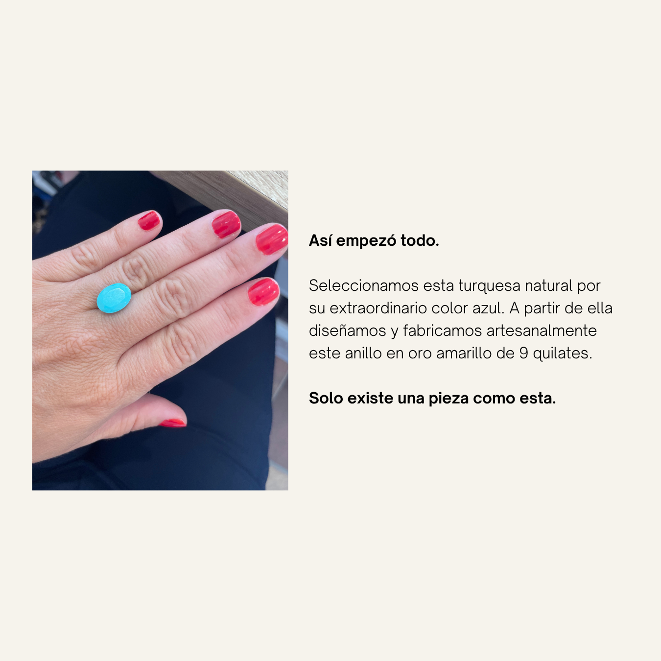 Anillo turquesa méxico