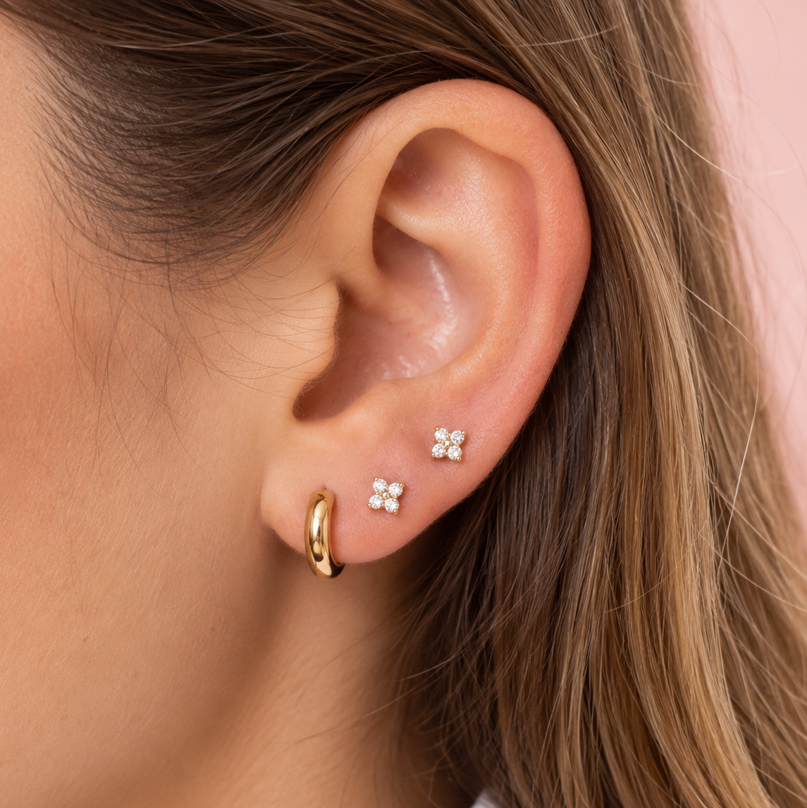 Piercing flor